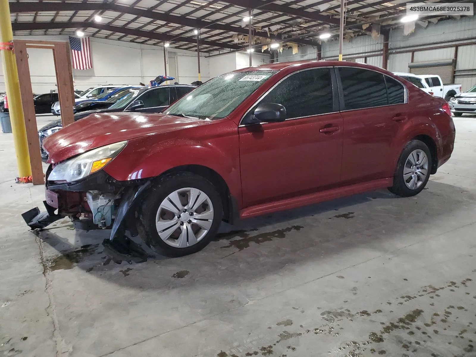 2014 Subaru Legacy 2.5I VIN: 4S3BMCA68E3025378 Lot: 65743744