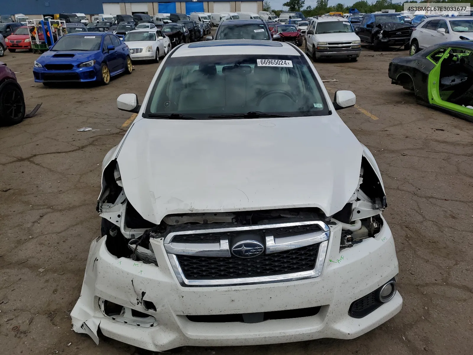 4S3BMCL67E3033677 2014 Subaru Legacy 2.5I Limited