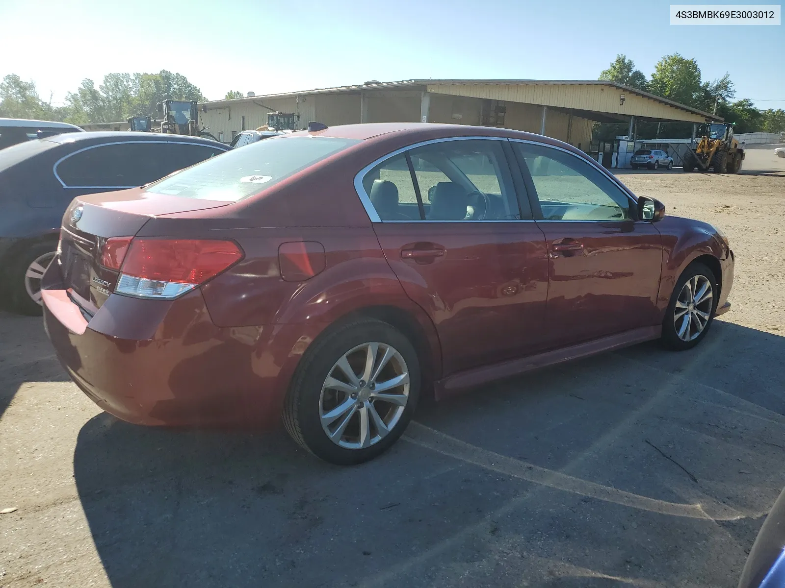 2014 Subaru Legacy 2.5I Limited VIN: 4S3BMBK69E3003012 Lot: 67092734