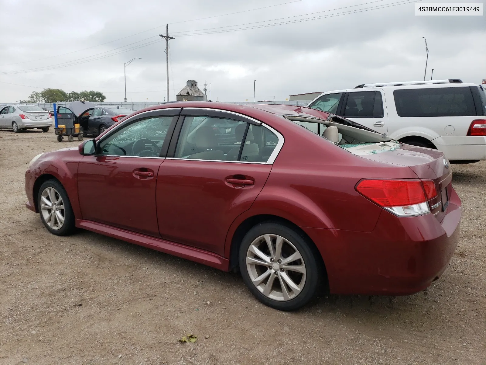 2014 Subaru Legacy 2.5I Premium VIN: 4S3BMCC61E3019449 Lot: 67186384