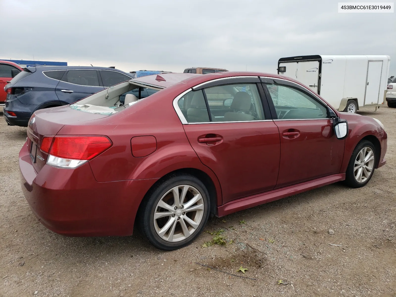 2014 Subaru Legacy 2.5I Premium VIN: 4S3BMCC61E3019449 Lot: 67186384