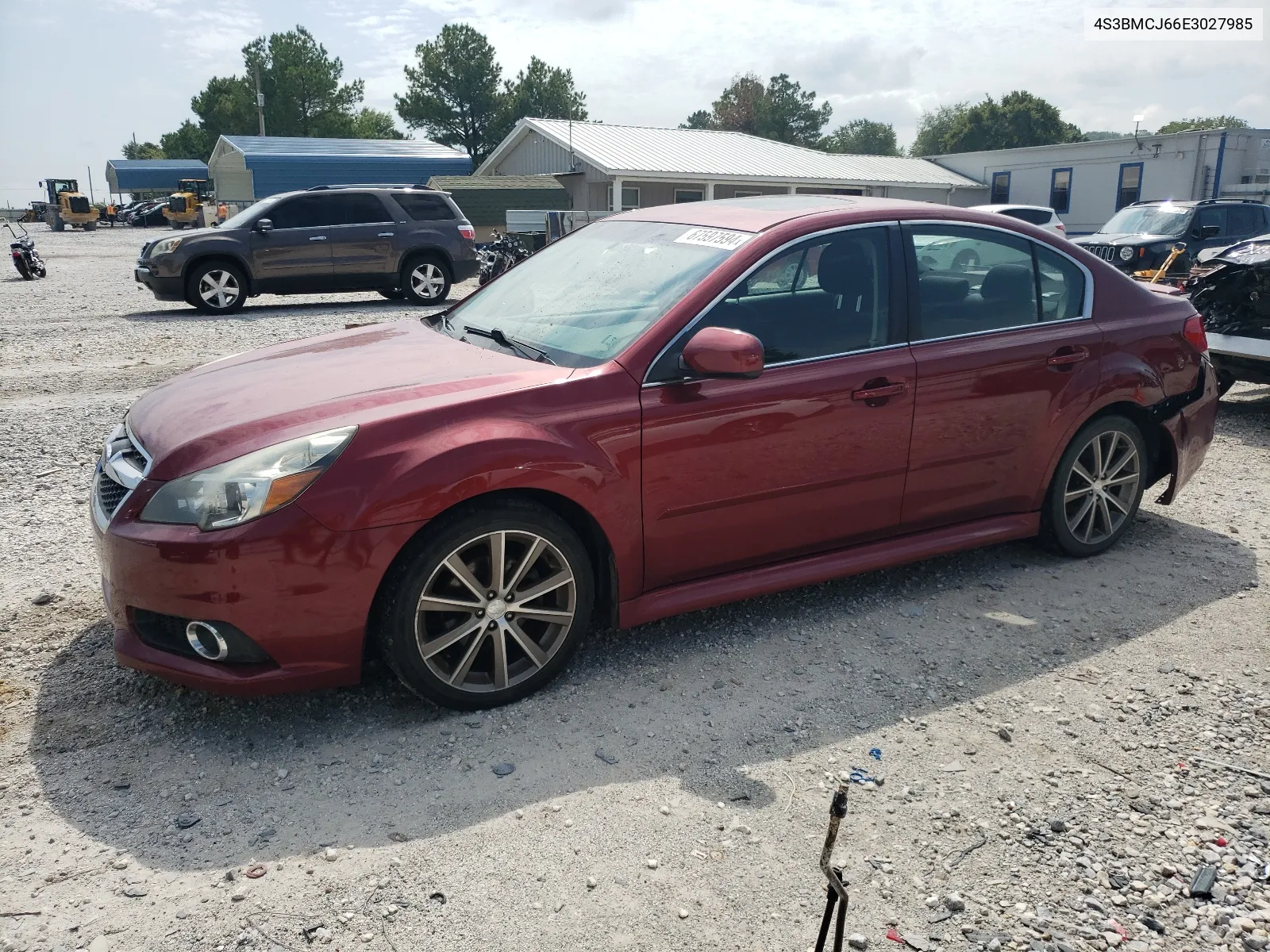 2014 Subaru Legacy 2.5I Sport VIN: 4S3BMCJ66E3027985 Lot: 67597594