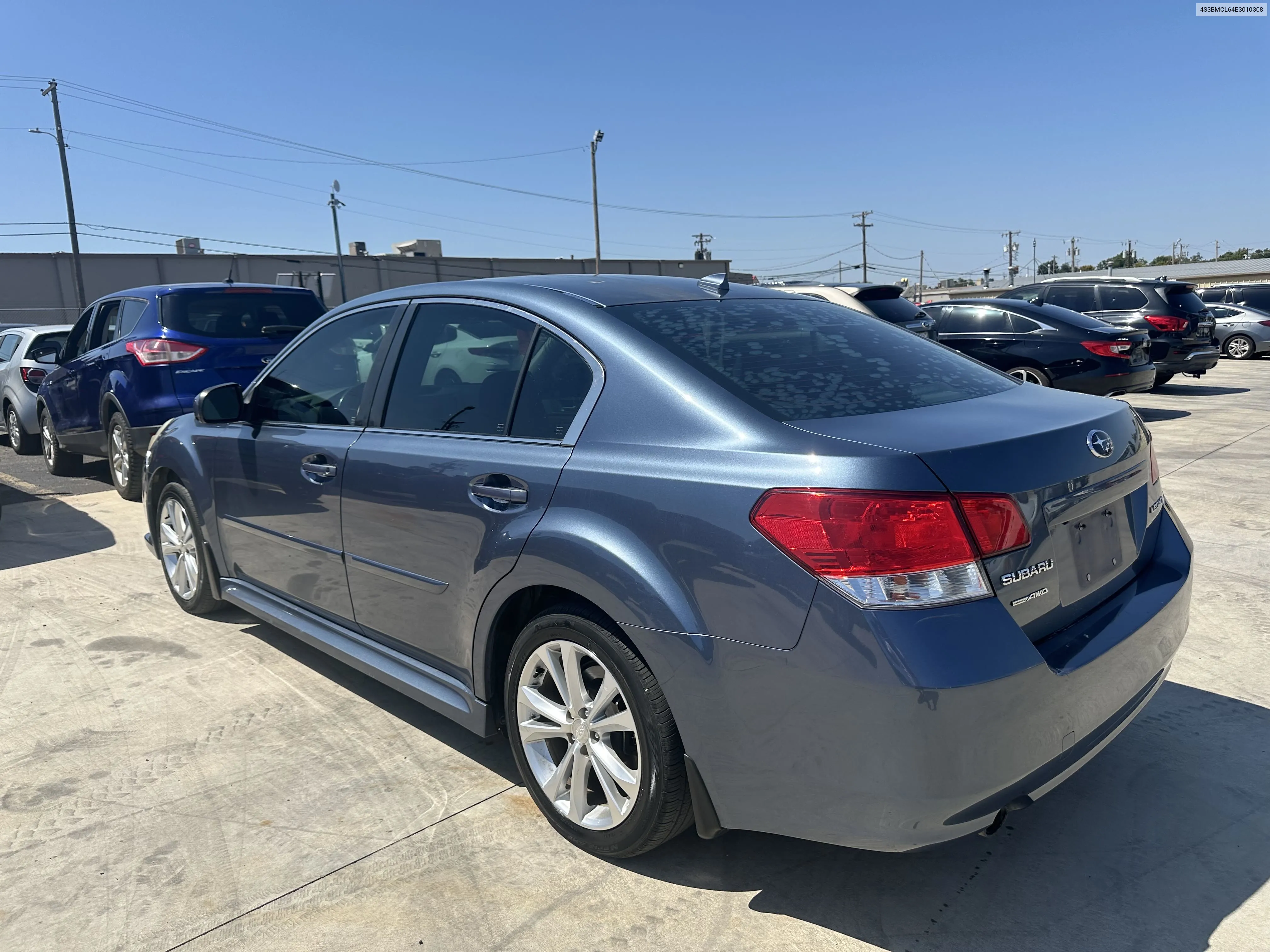 2014 Subaru Legacy 2.5I Limited VIN: 4S3BMCL64E3010308 Lot: 67709984