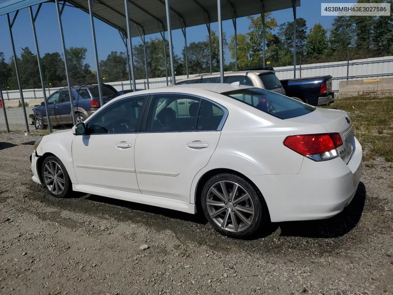 4S3BMBH63E3027586 2014 Subaru Legacy 2.5I Sport