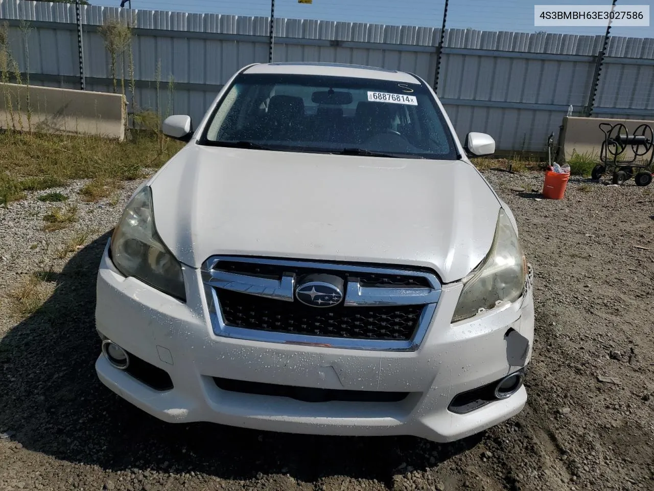 2014 Subaru Legacy 2.5I Sport VIN: 4S3BMBH63E3027586 Lot: 68876814