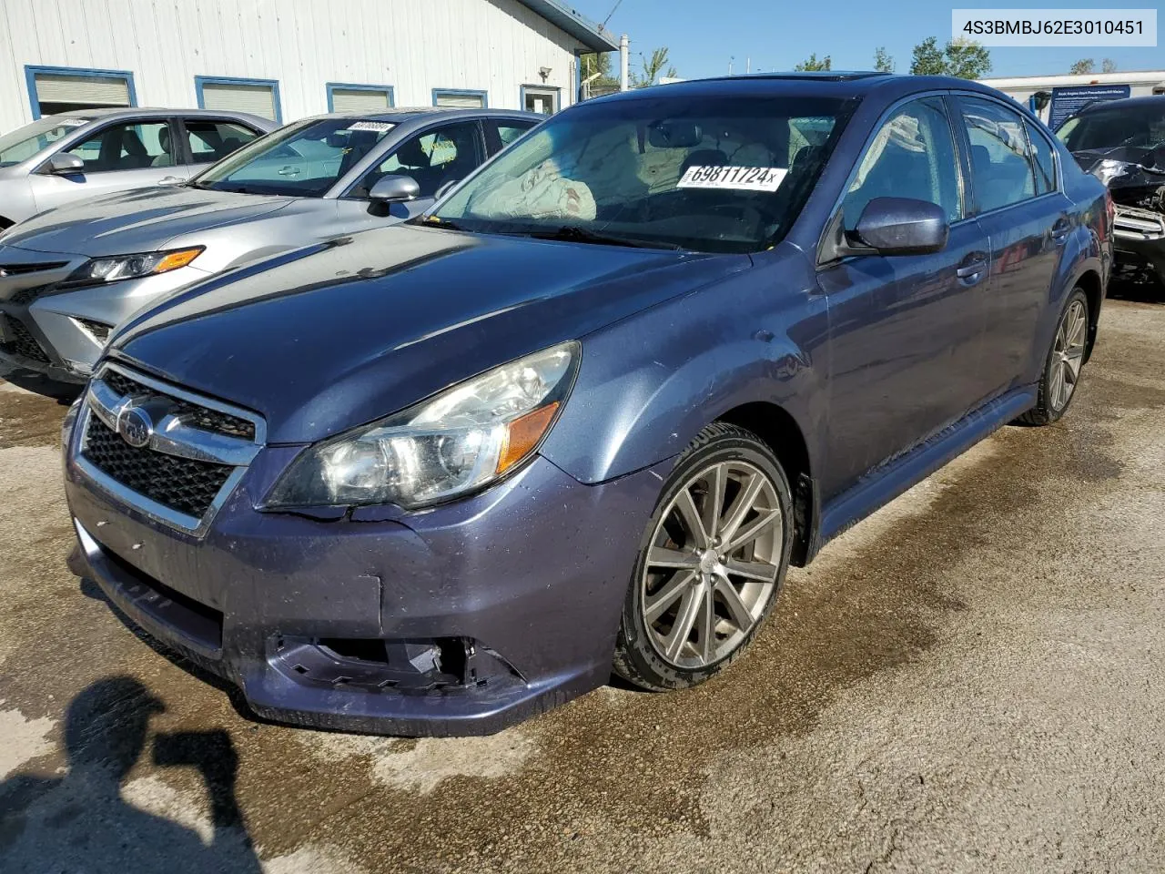 4S3BMBJ62E3010451 2014 Subaru Legacy 2.5I Sport