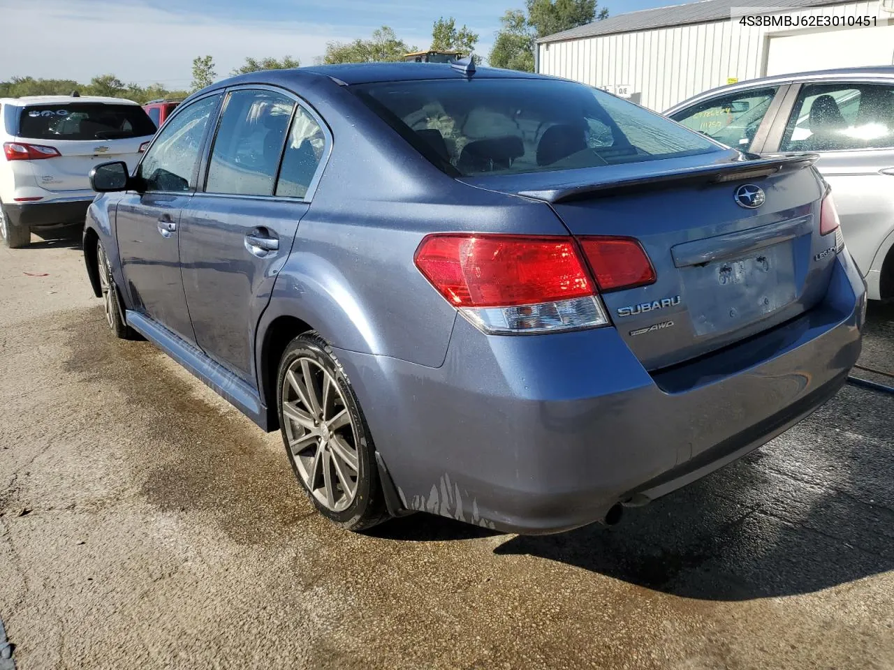 4S3BMBJ62E3010451 2014 Subaru Legacy 2.5I Sport