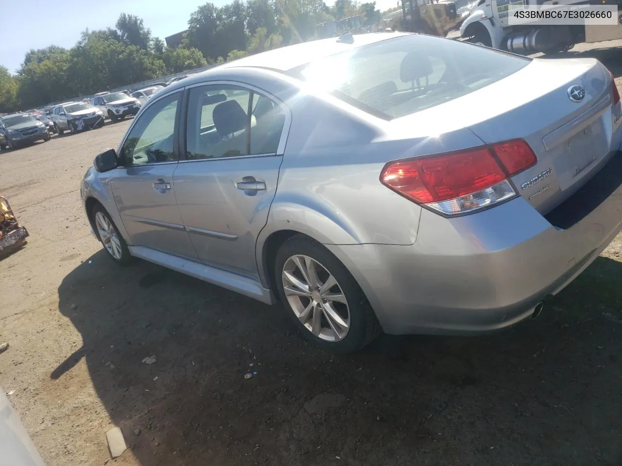 2014 Subaru Legacy 2.5I Premium VIN: 4S3BMBC67E3026660 Lot: 71082794