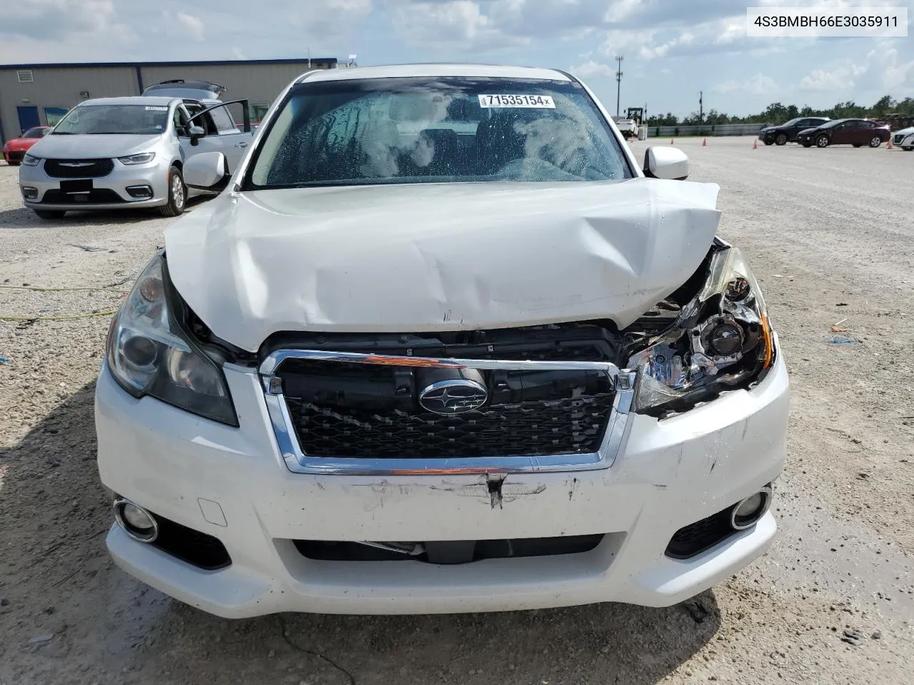 2014 Subaru Legacy 2.5I Sport VIN: 4S3BMBH66E3035911 Lot: 71535154