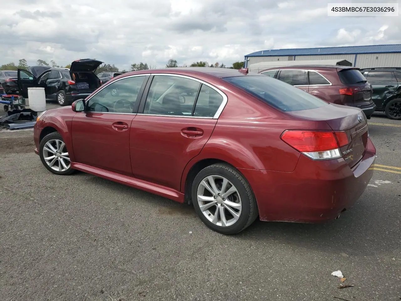 2014 Subaru Legacy 2.5I Premium VIN: 4S3BMBC67E3036296 Lot: 71825734