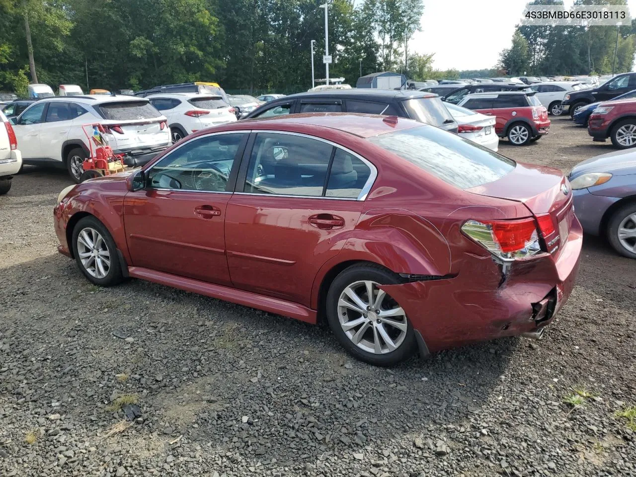 2014 Subaru Legacy 2.5I Premium VIN: 4S3BMBD66E3018113 Lot: 71931564