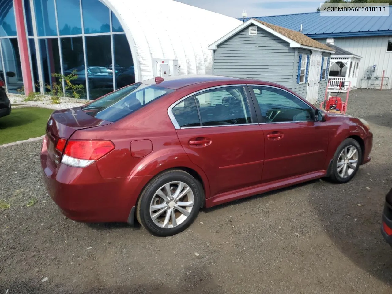 2014 Subaru Legacy 2.5I Premium VIN: 4S3BMBD66E3018113 Lot: 71931564