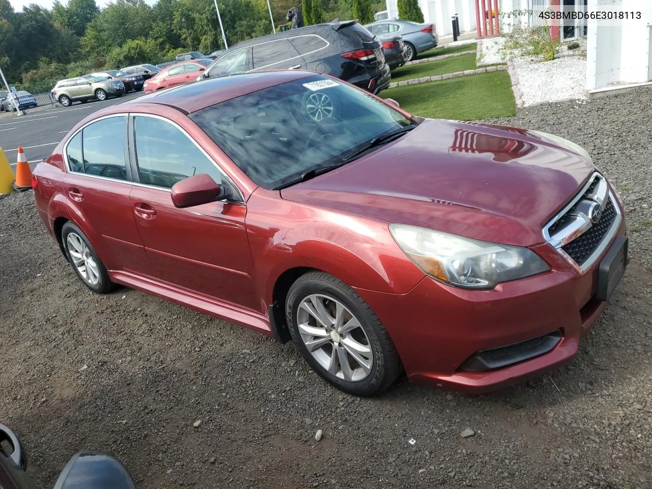 2014 Subaru Legacy 2.5I Premium VIN: 4S3BMBD66E3018113 Lot: 71931564