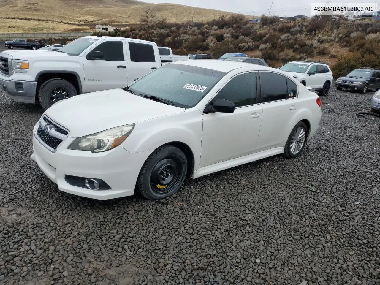4S3BMBA61E3002700 2014 Subaru Legacy 2.5I