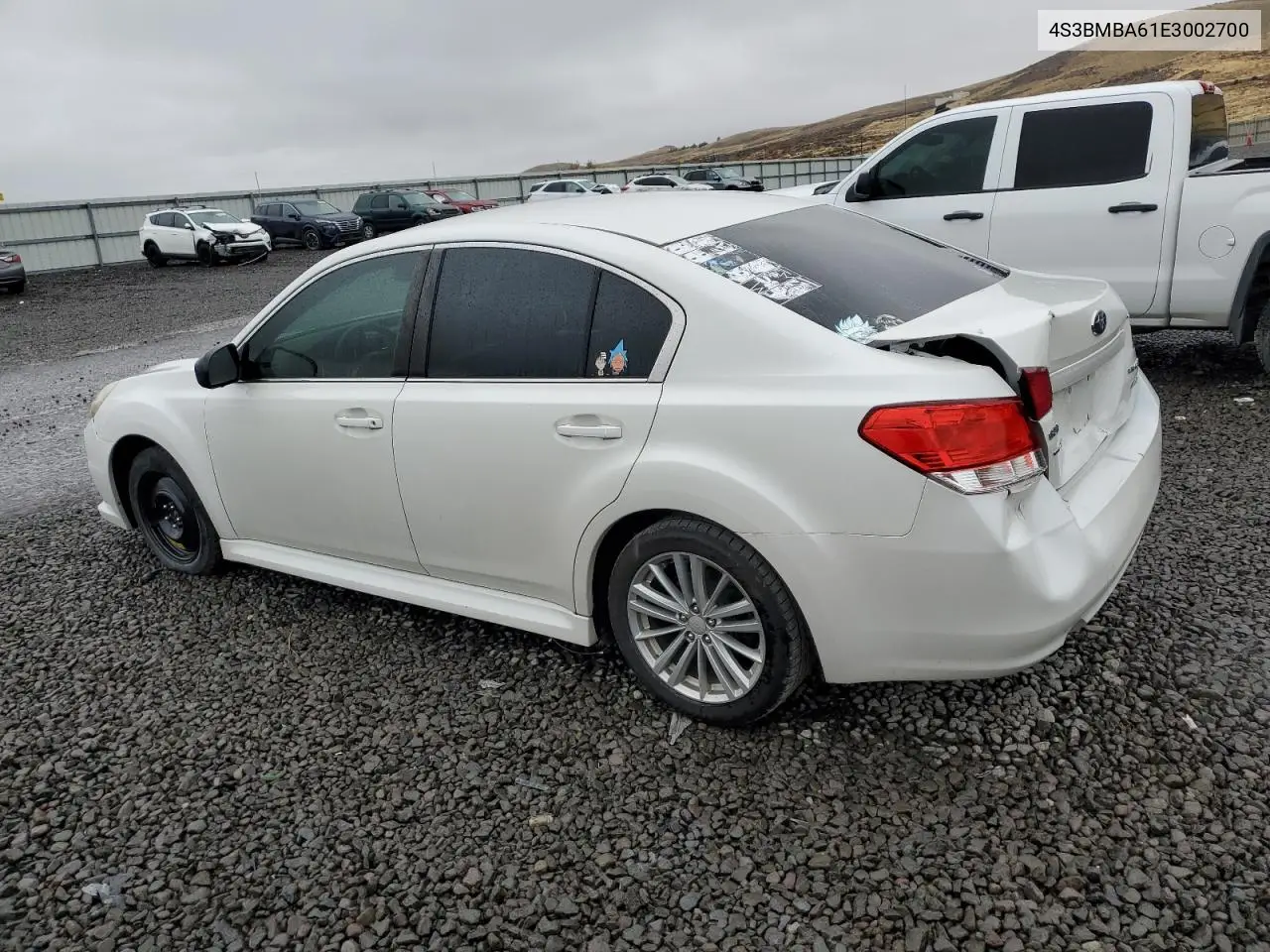 4S3BMBA61E3002700 2014 Subaru Legacy 2.5I