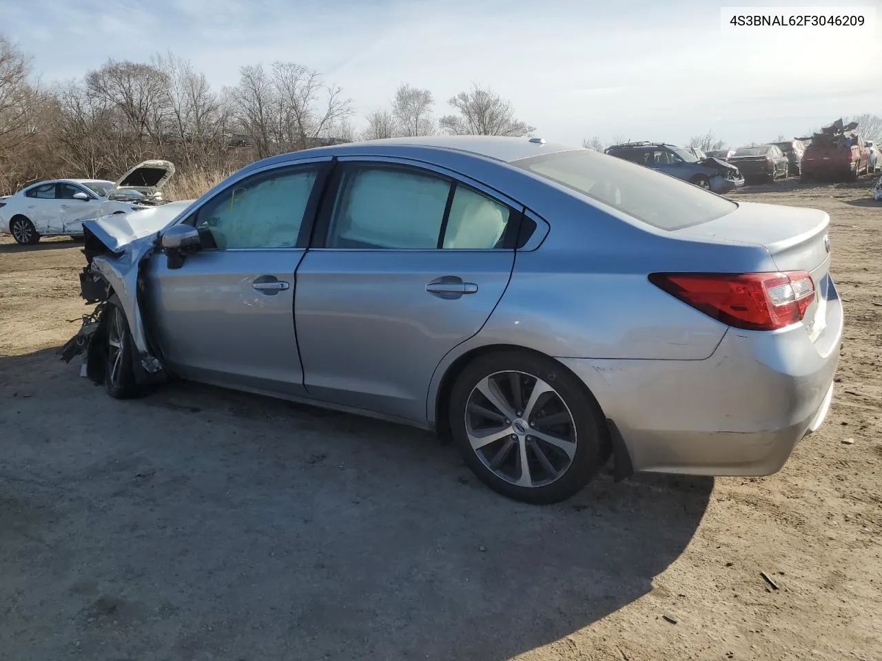 4S3BNAL62F3046209 2015 Subaru Legacy 2.5I Limited