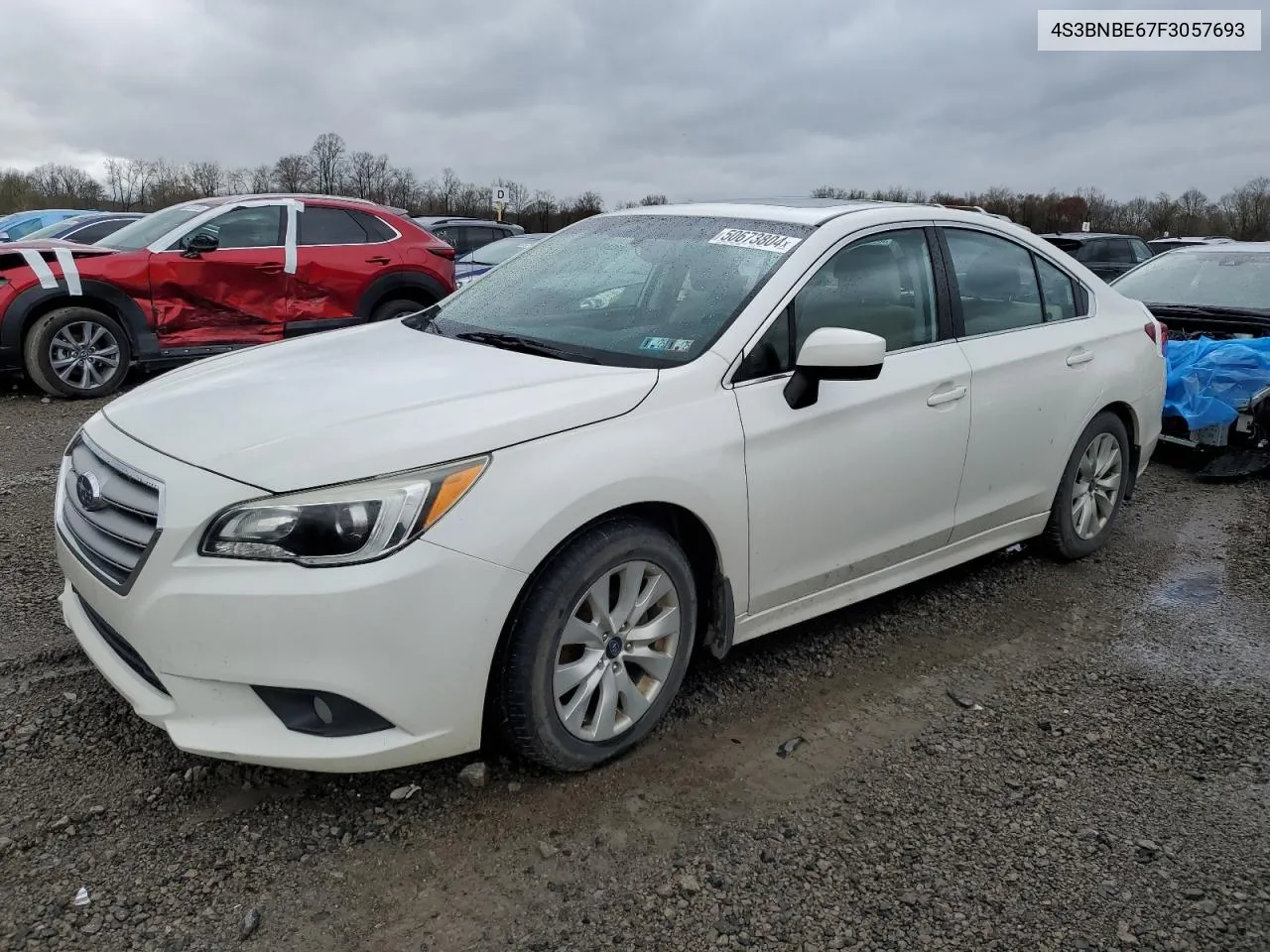 2015 Subaru Legacy 2.5I Premium VIN: 4S3BNBE67F3057693 Lot: 50673804