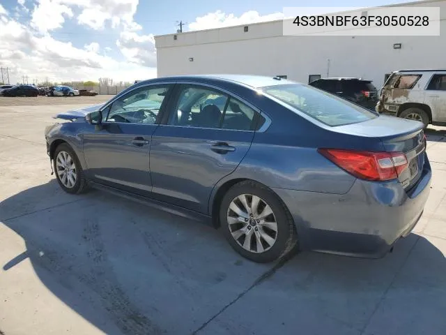 2015 Subaru Legacy 2.5I Premium VIN: 4S3BNBF63F3050528 Lot: 51594604