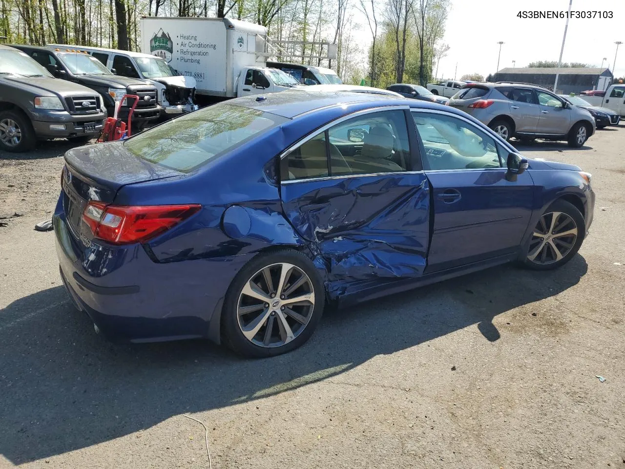 2015 Subaru Legacy 3.6R Limited VIN: 4S3BNEN61F3037103 Lot: 52998454