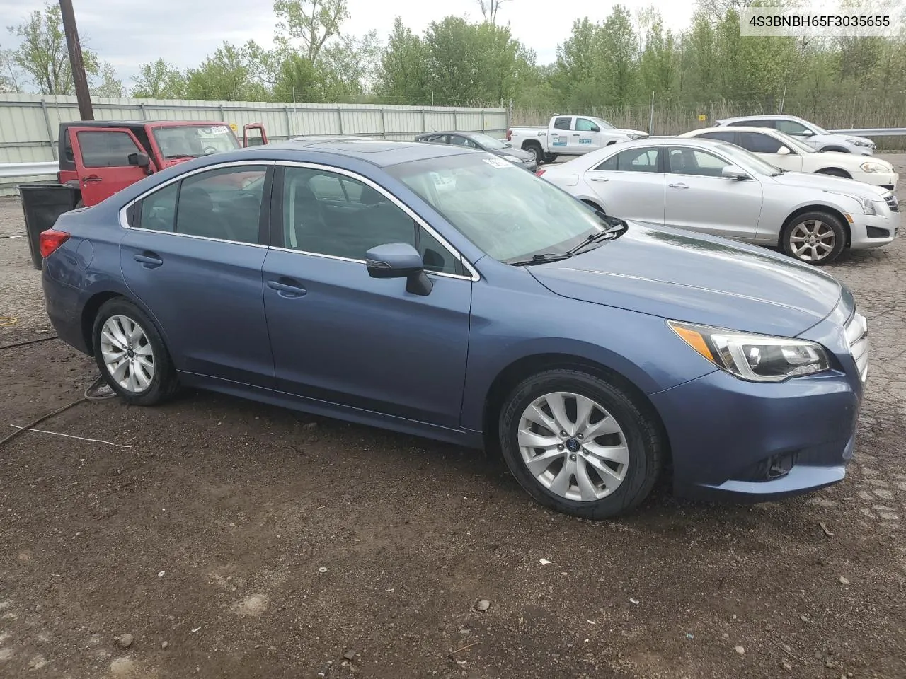 2015 Subaru Legacy 2.5I Premium VIN: 4S3BNBH65F3035655 Lot: 53105904