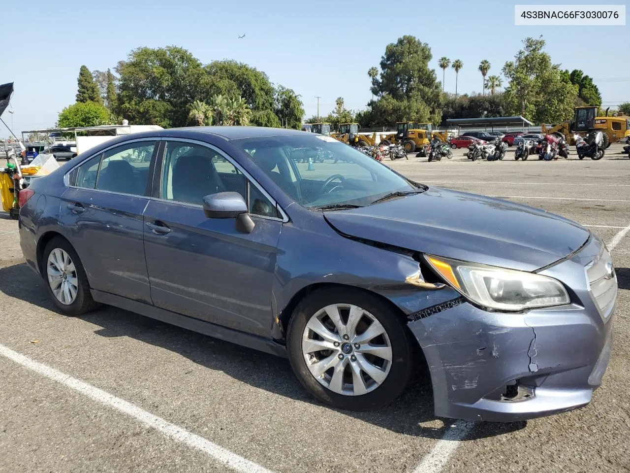 2015 Subaru Legacy 2.5I Premium VIN: 4S3BNAC66F3030076 Lot: 53891754