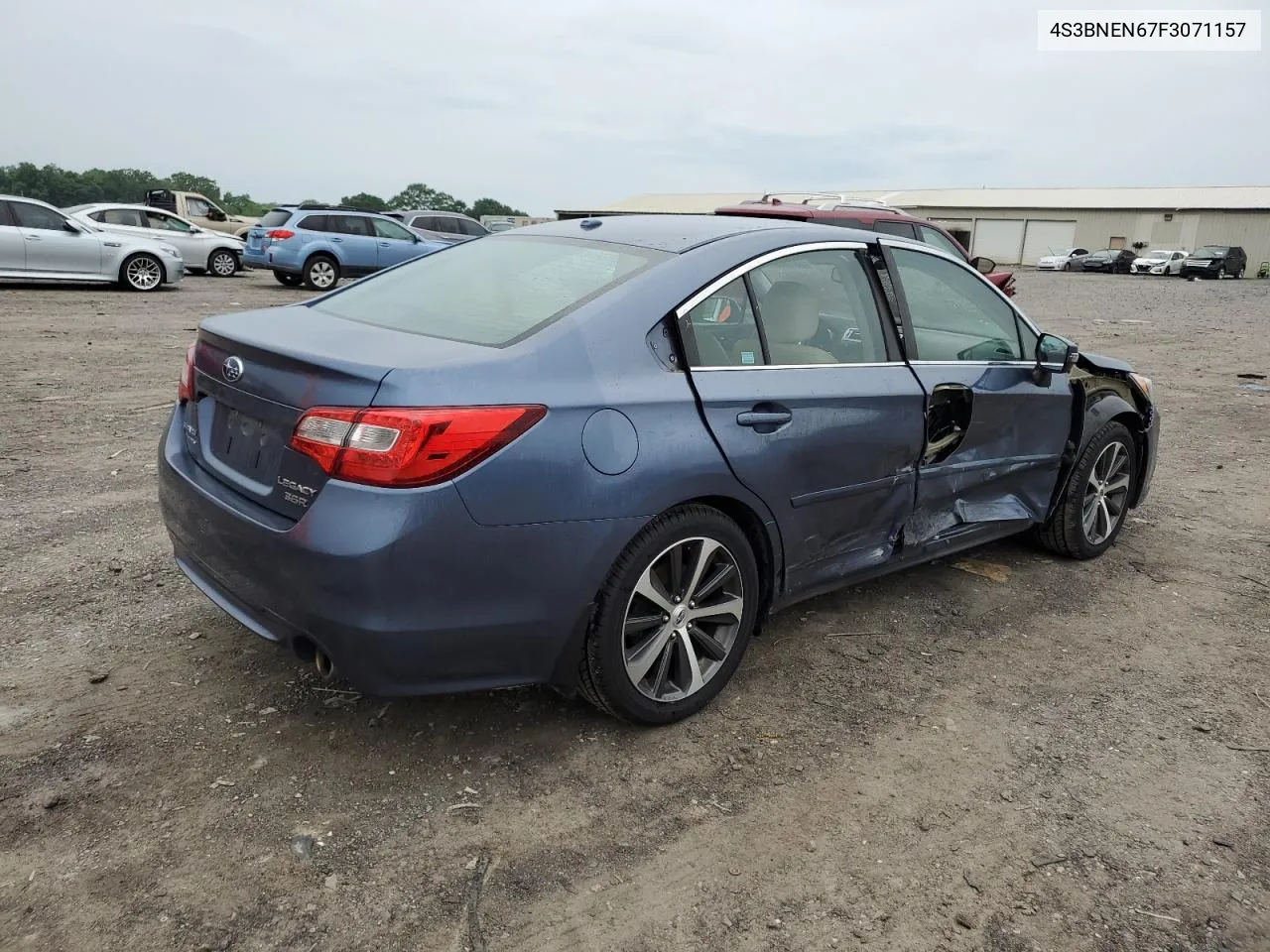 2015 Subaru Legacy 3.6R Limited VIN: 4S3BNEN67F3071157 Lot: 55180324