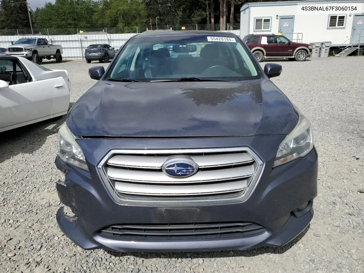 2015 Subaru Legacy 2.5I Limited VIN: 4S3BNAL67F3060154 Lot: 55420184