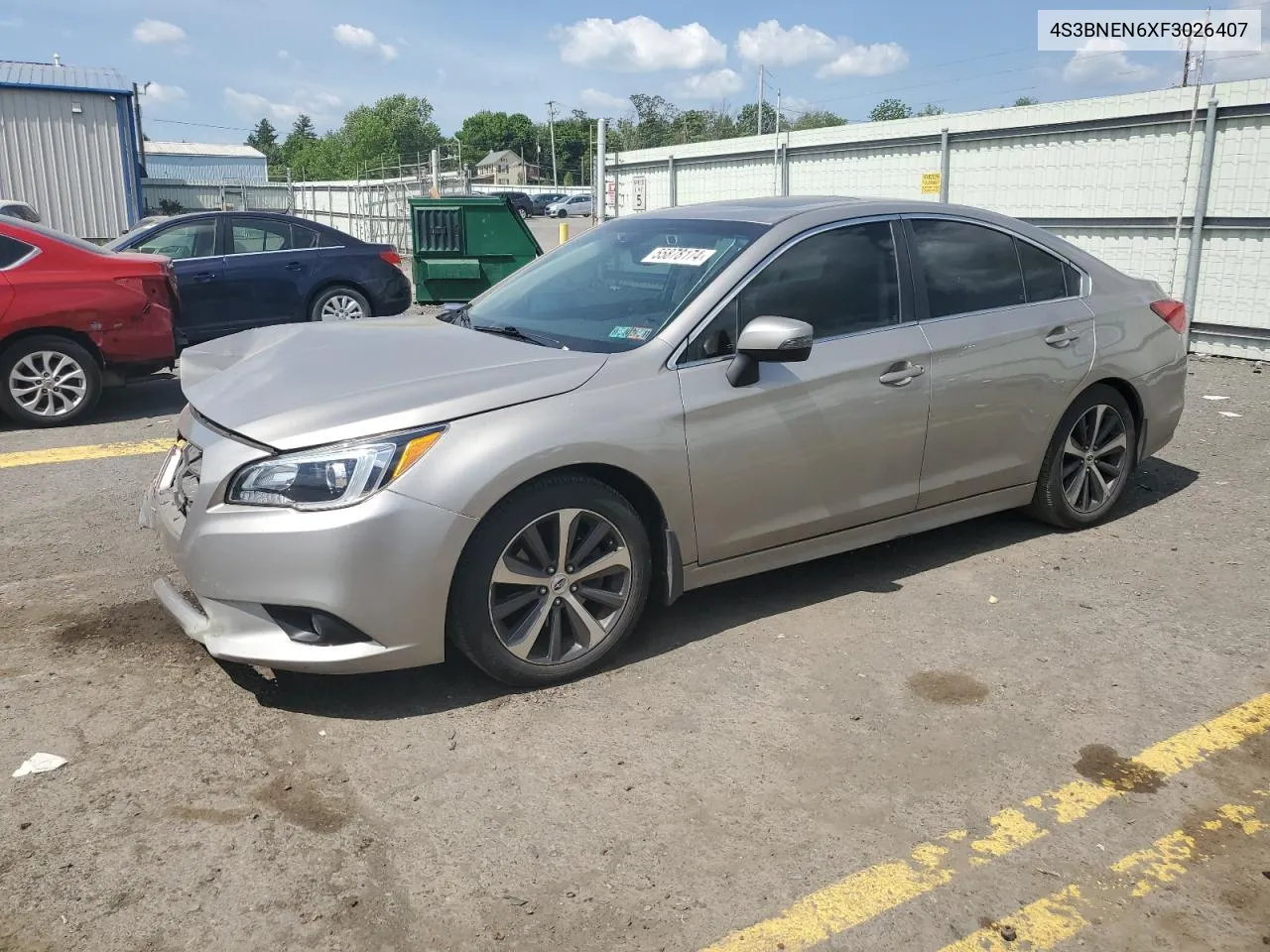 2015 Subaru Legacy 3.6R Limited VIN: 4S3BNEN6XF3026407 Lot: 55878174