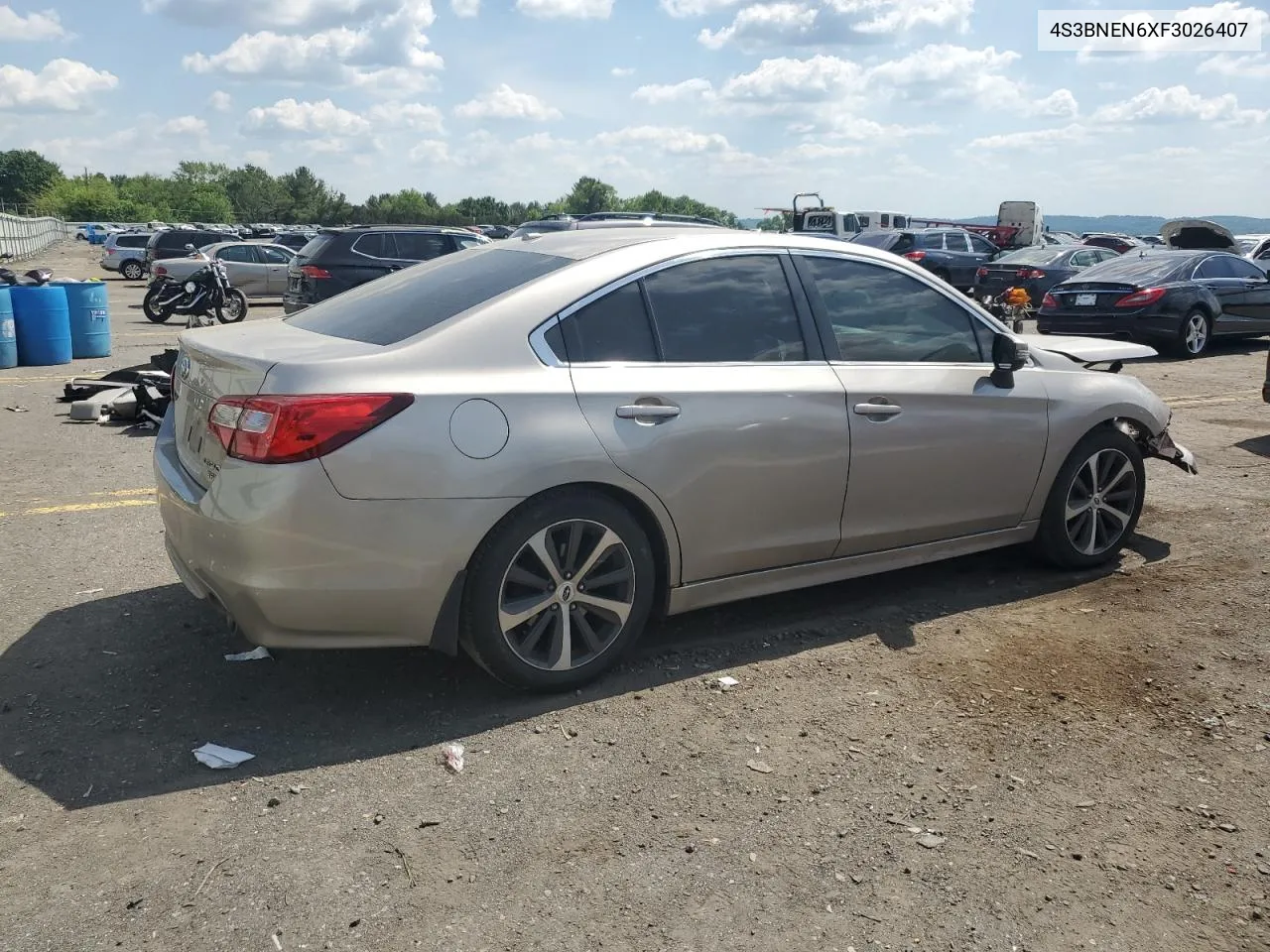 2015 Subaru Legacy 3.6R Limited VIN: 4S3BNEN6XF3026407 Lot: 55878174