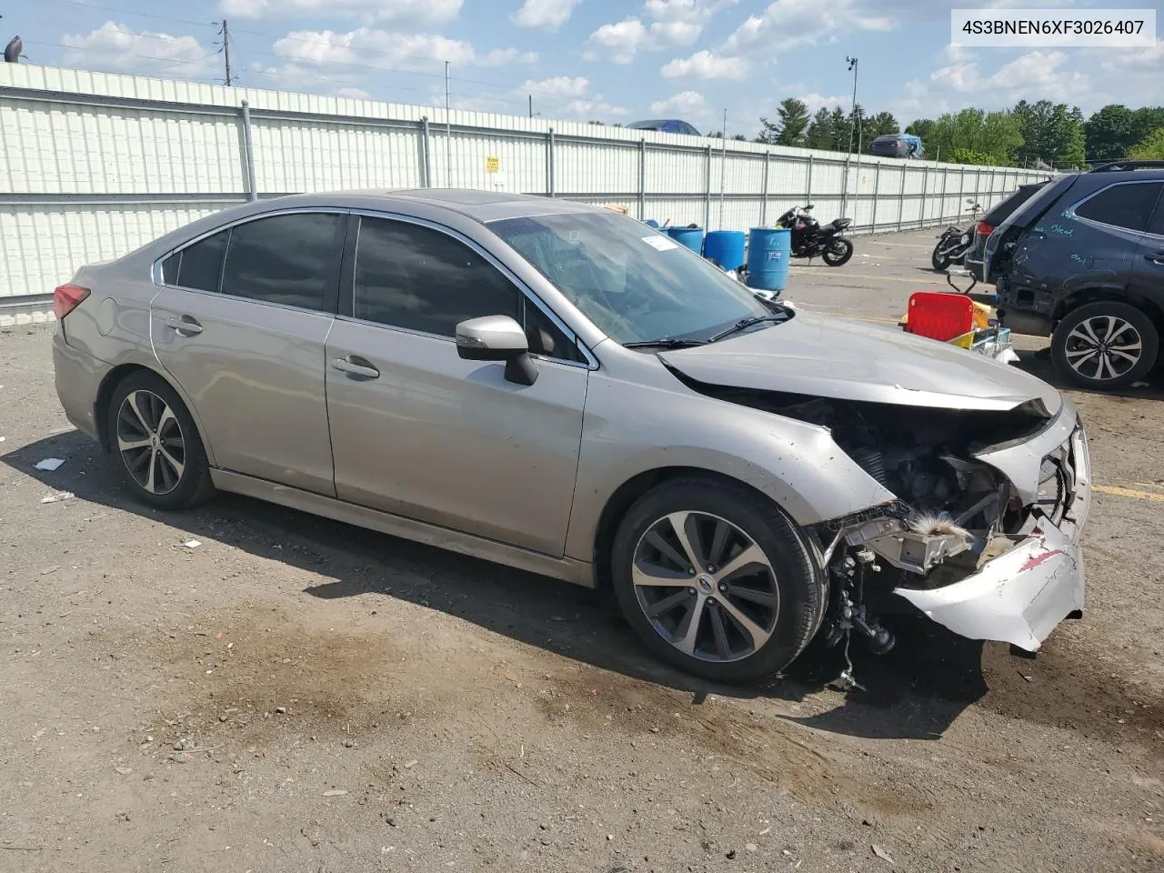 2015 Subaru Legacy 3.6R Limited VIN: 4S3BNEN6XF3026407 Lot: 55878174