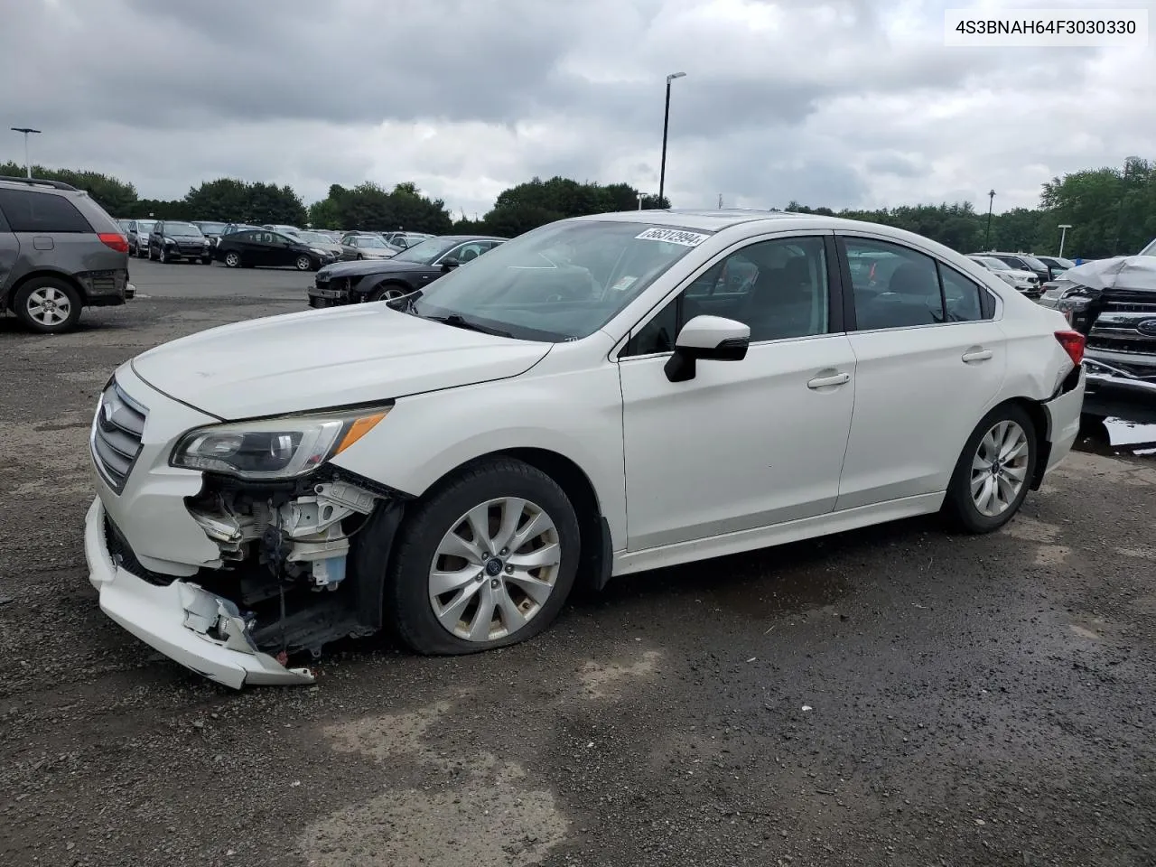 2015 Subaru Legacy 2.5I Premium VIN: 4S3BNAH64F3030330 Lot: 56312994