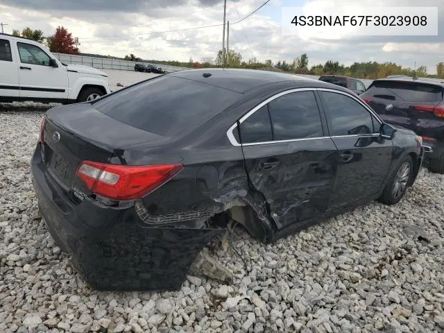 2015 Subaru Legacy 2.5I Premium VIN: 4S3BNAF67F3023908 Lot: 59009234