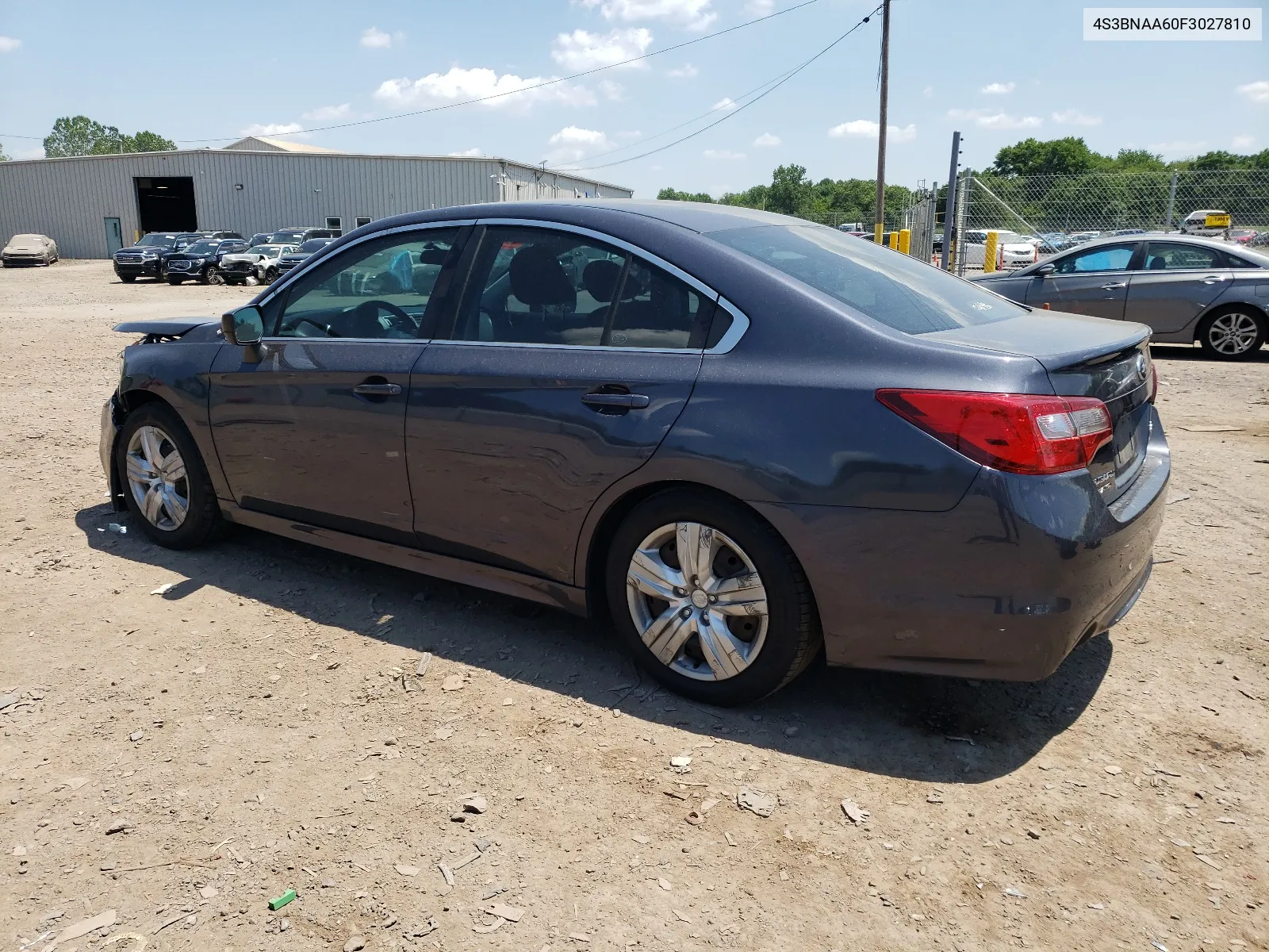 2015 Subaru Legacy 2.5I VIN: 4S3BNAA60F3027810 Lot: 59631504