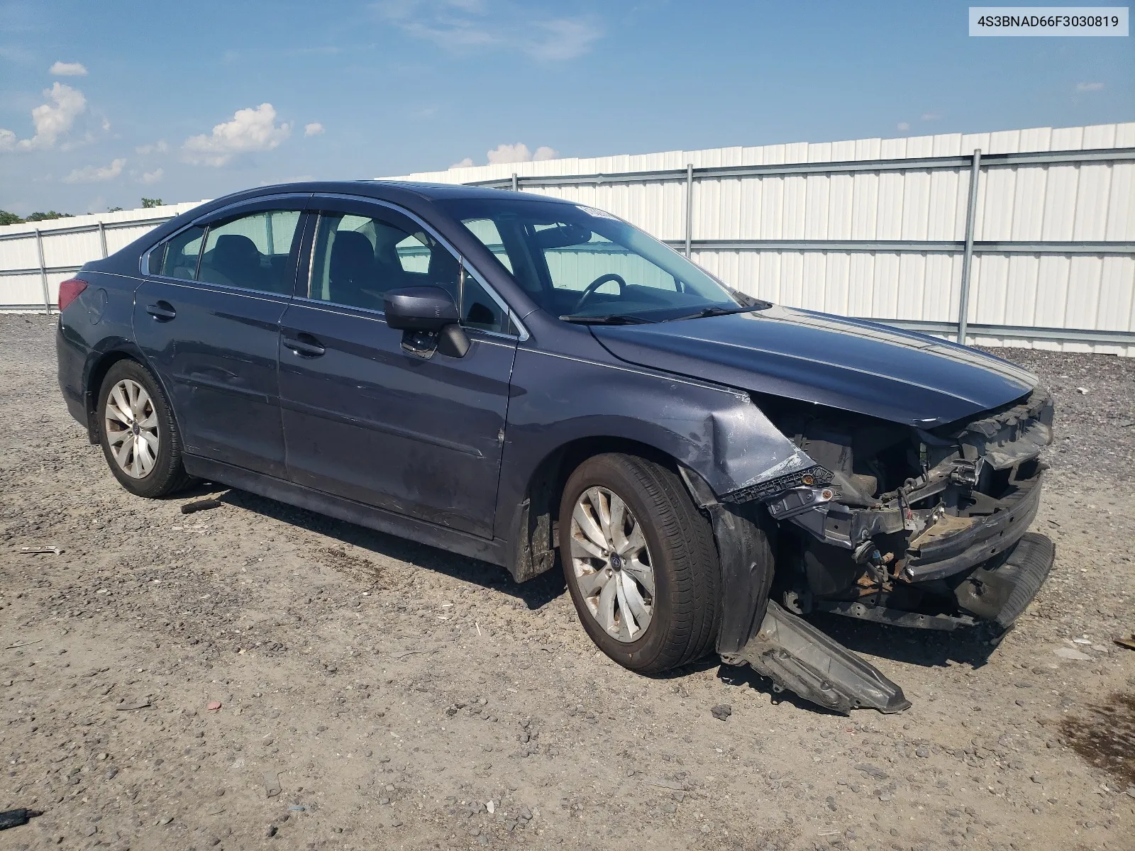 2015 Subaru Legacy 2.5I Premium VIN: 4S3BNAD66F3030819 Lot: 61832814