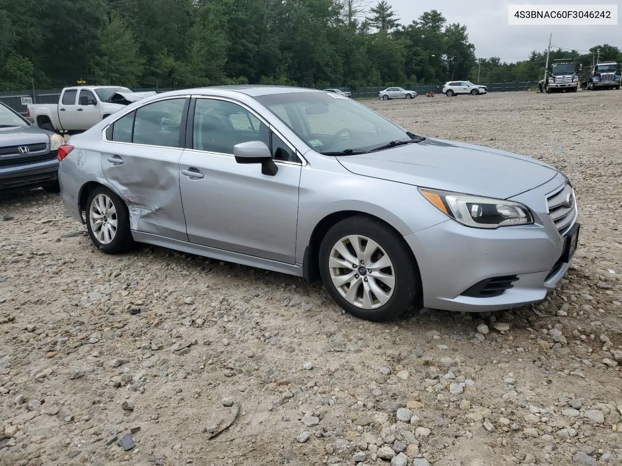 2015 Subaru Legacy 2.5I Premium VIN: 4S3BNAC60F3046242 Lot: 64481284