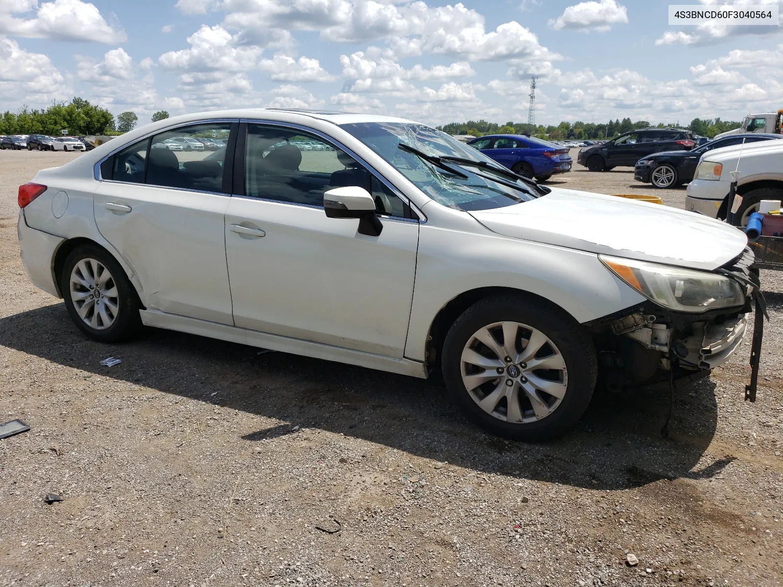 2015 Subaru Legacy 2.5I Premium VIN: 4S3BNCD60F3040564 Lot: 64833644