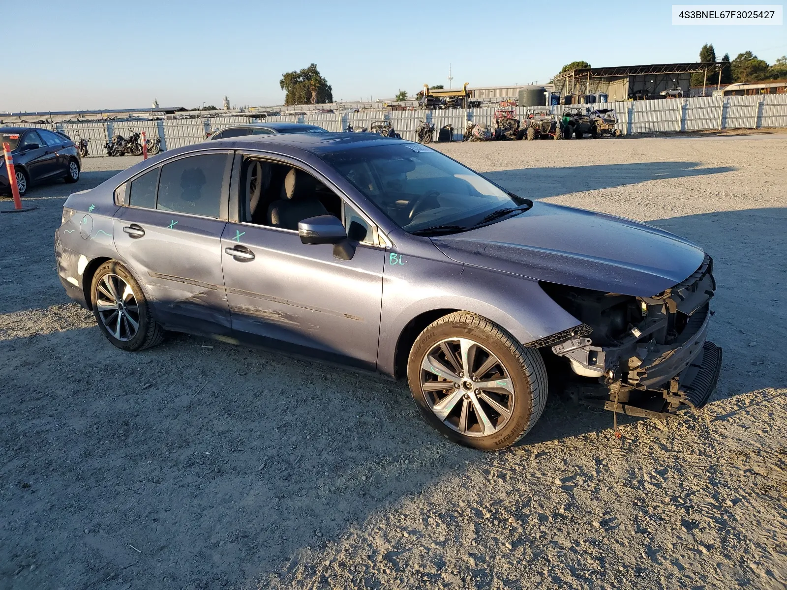 4S3BNEL67F3025427 2015 Subaru Legacy 3.6R Limited