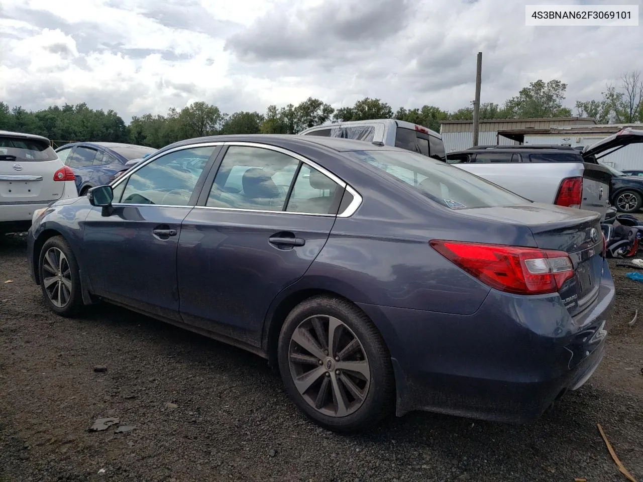 2015 Subaru Legacy 2.5I Limited VIN: 4S3BNAN62F3069101 Lot: 65498604