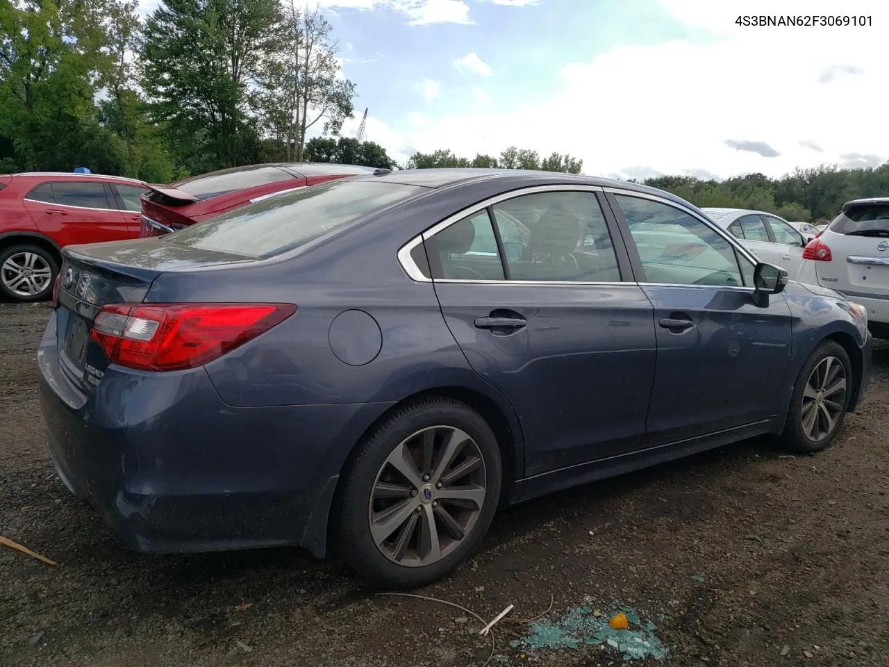 2015 Subaru Legacy 2.5I Limited VIN: 4S3BNAN62F3069101 Lot: 65498604