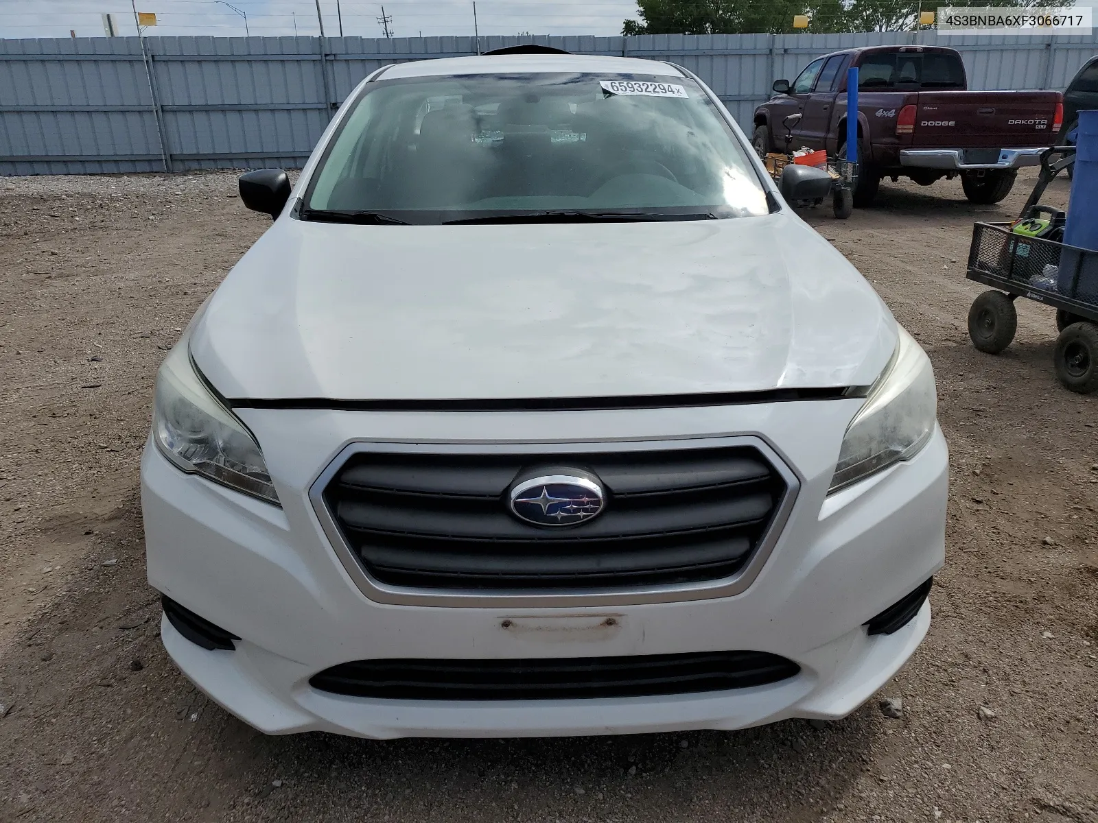 2015 Subaru Legacy 2.5I VIN: 4S3BNBA6XF3066717 Lot: 65932294