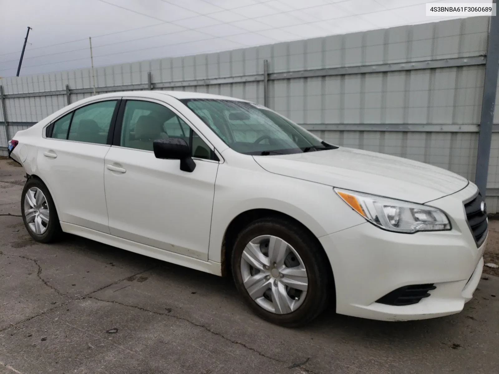 2015 Subaru Legacy 2.5I VIN: 4S3BNBA61F3060689 Lot: 66565454