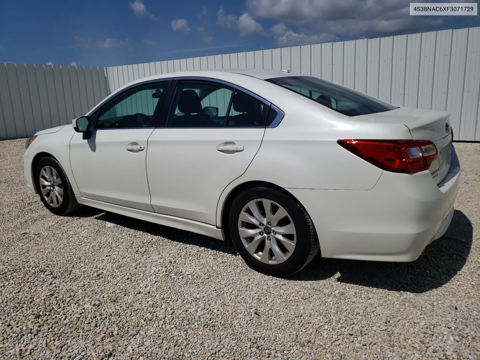 2015 Subaru Legacy 2.5I Premium VIN: 4S3BNAC6XF3071729 Lot: 66655504