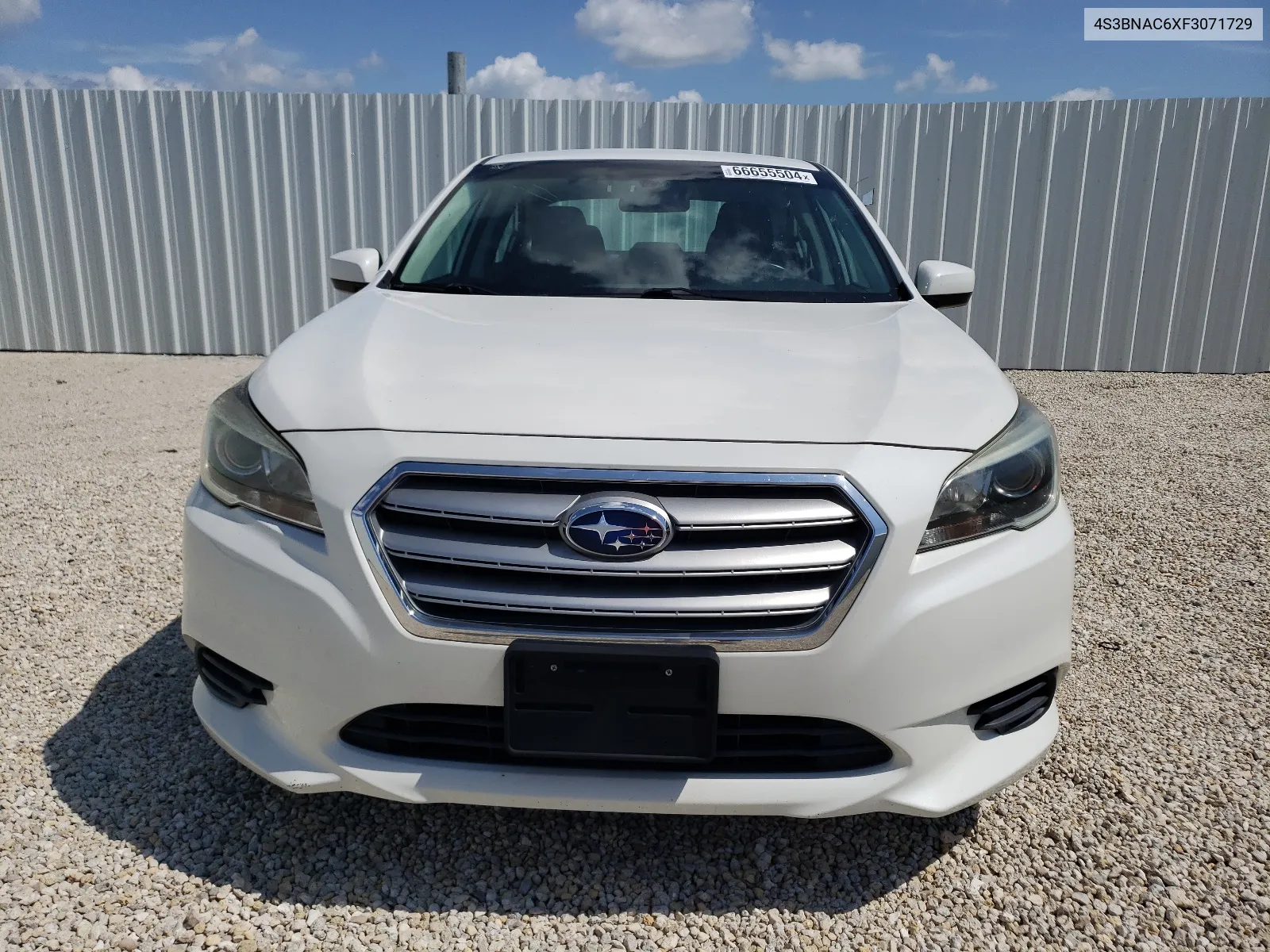 2015 Subaru Legacy 2.5I Premium VIN: 4S3BNAC6XF3071729 Lot: 66655504