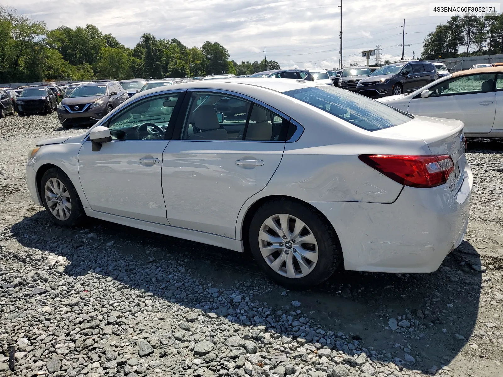 2015 Subaru Legacy 2.5I Premium VIN: 4S3BNAC60F3052171 Lot: 66658724