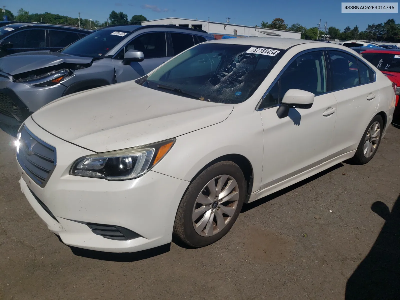 2015 Subaru Legacy 2.5I Premium VIN: 4S3BNAC62F3014795 Lot: 67160454