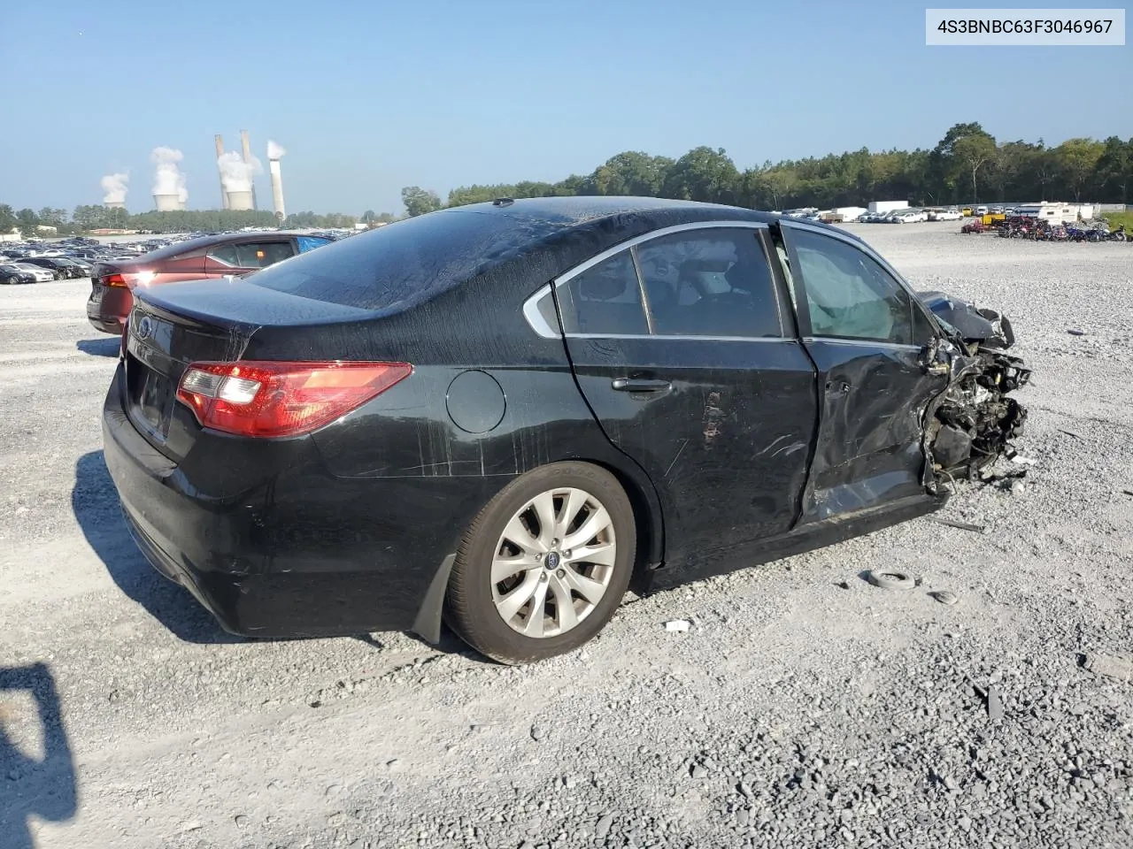 2015 Subaru Legacy 2.5I Premium VIN: 4S3BNBC63F3046967 Lot: 68607934