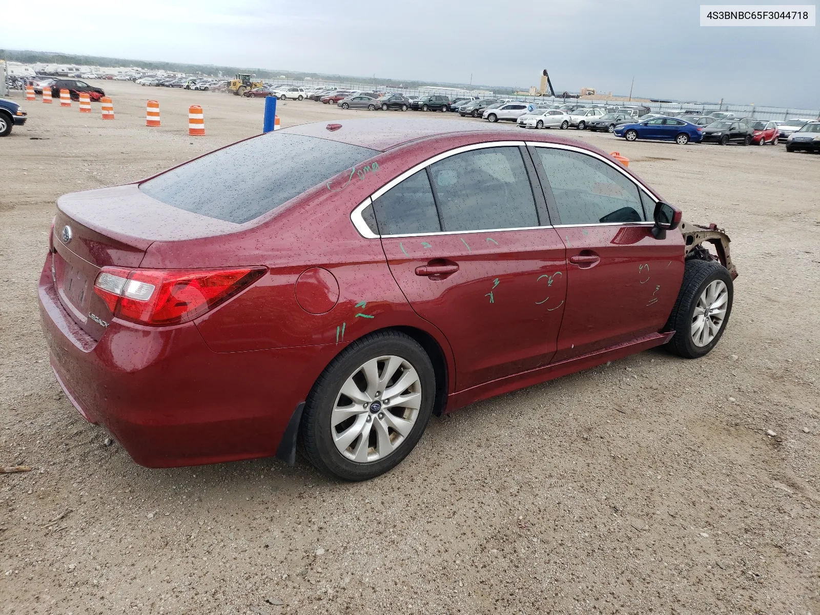 2015 Subaru Legacy 2.5I Premium VIN: 4S3BNBC65F3044718 Lot: 68663874