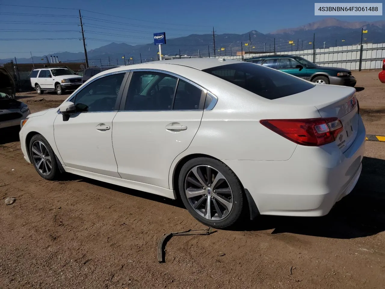 2015 Subaru Legacy 2.5I Limited VIN: 4S3BNBN64F3061488 Lot: 69159604