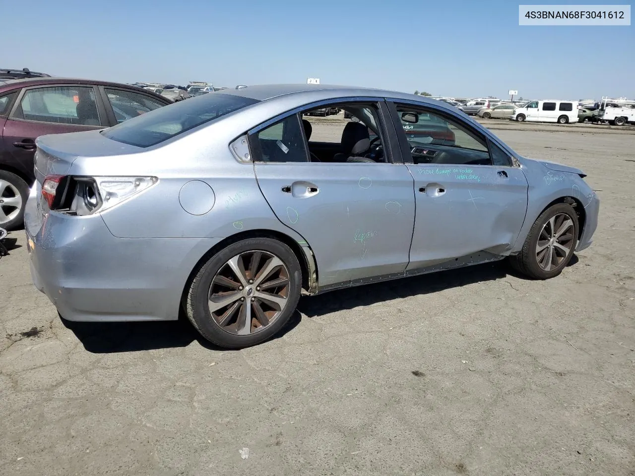 2015 Subaru Legacy 2.5I Limited VIN: 4S3BNAN68F3041612 Lot: 69431714