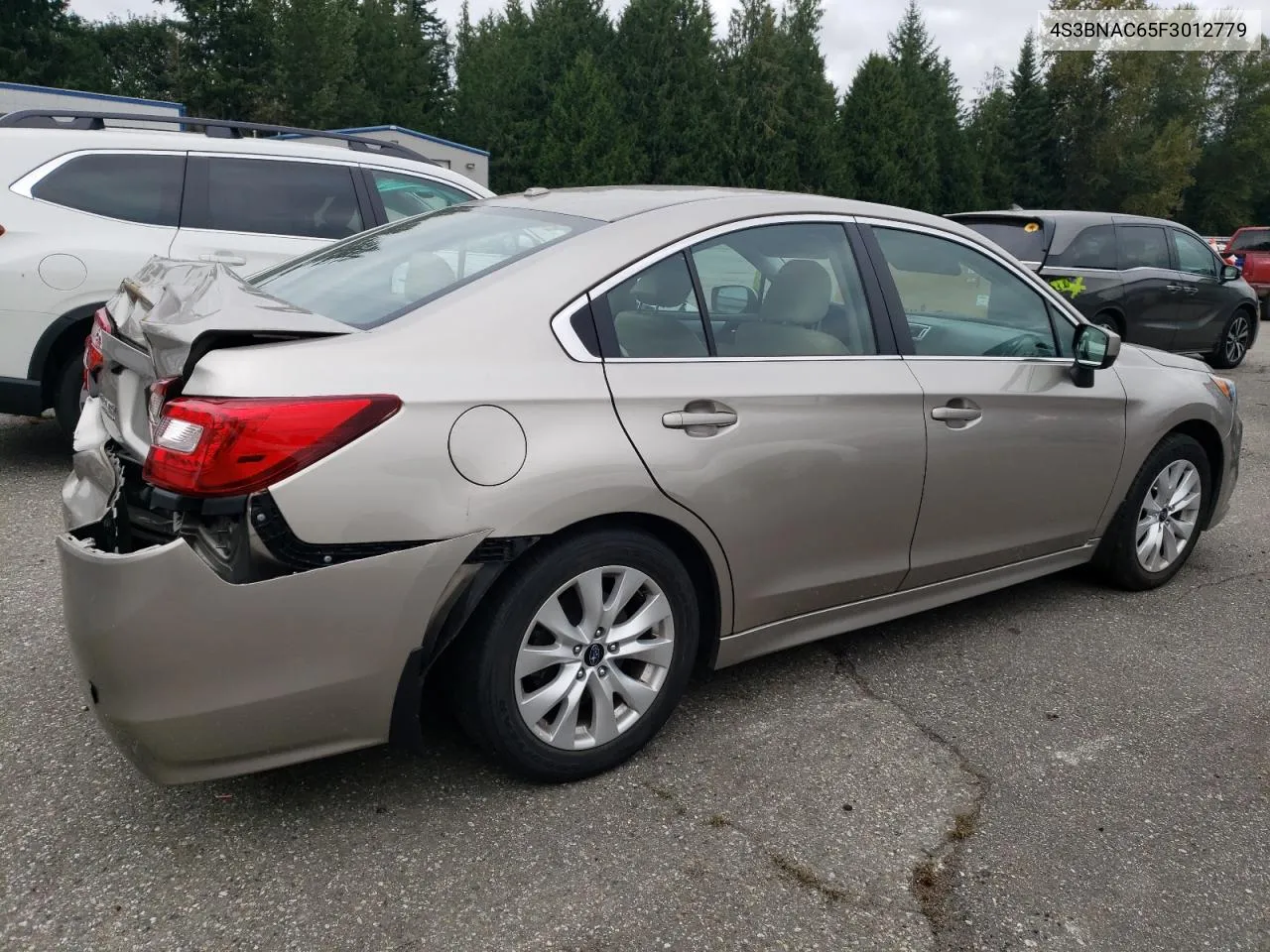 2015 Subaru Legacy 2.5I Premium VIN: 4S3BNAC65F3012779 Lot: 69823824